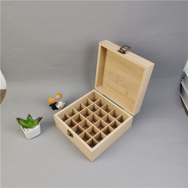 Customized unfinished pine timber wood package box6003