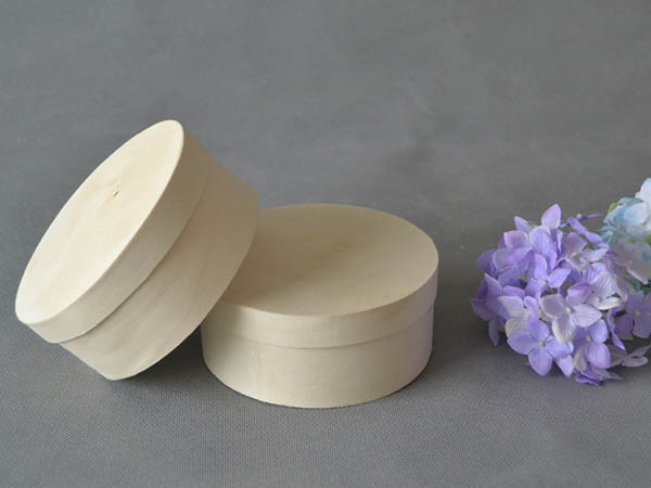 wholesale cheap poplar wood round box veneer wood cheese cake boxes8