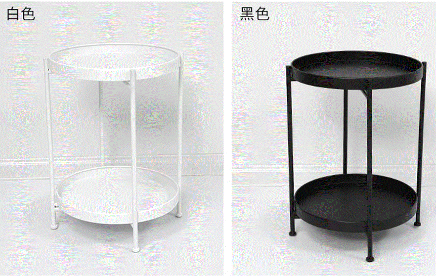 china Wholesale Custom Round Shape tray Coffee Table and end table
